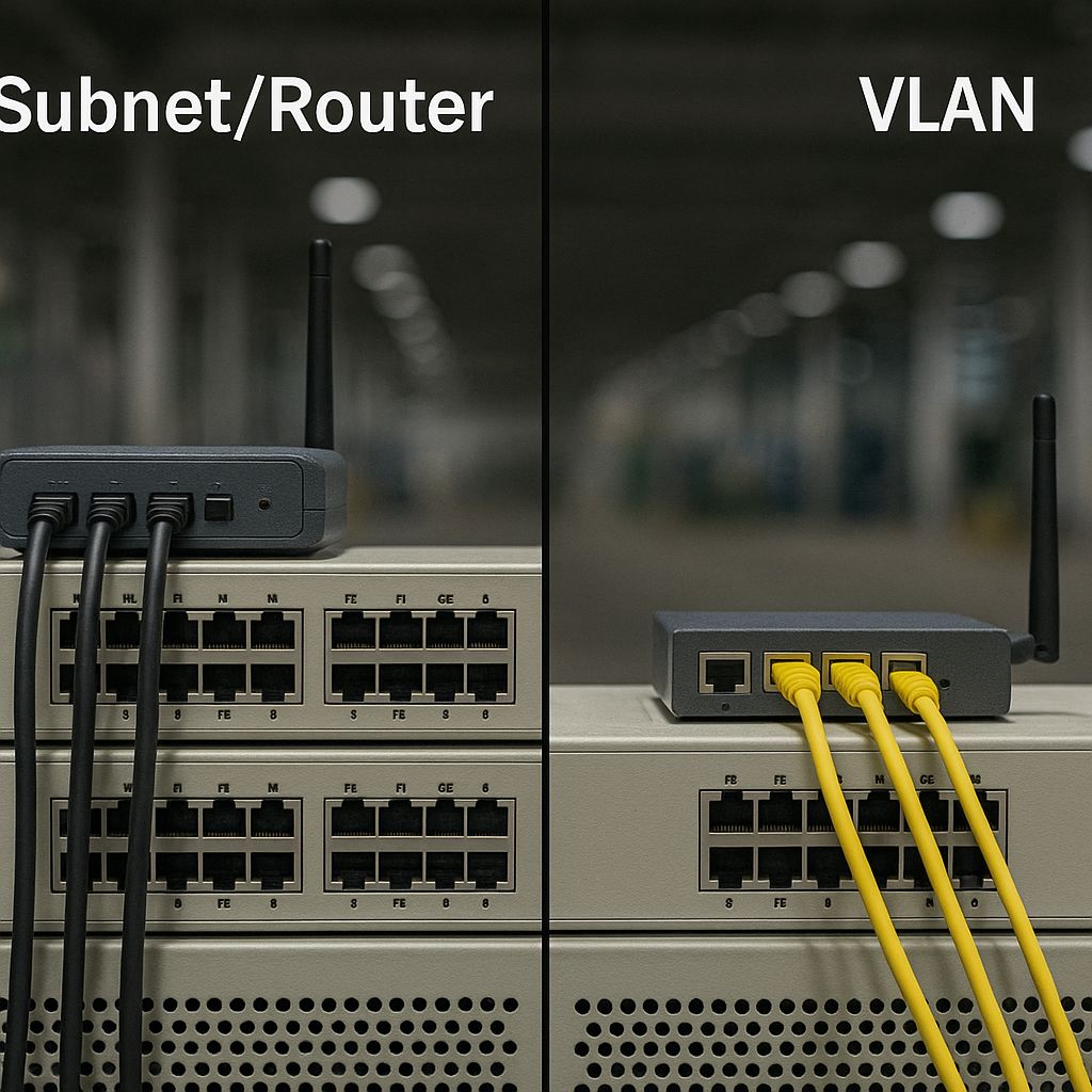 VLAN vs. Subnetting – Which is the Better Network Segmentation for Our OT Environments?