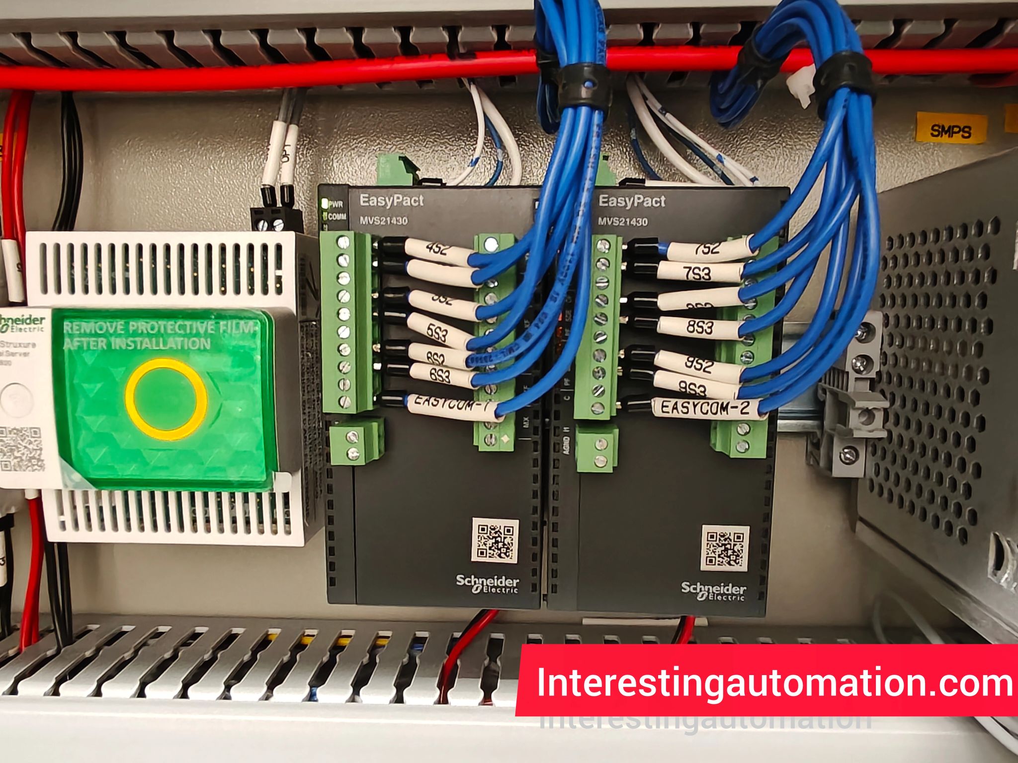 Schneider EasyCom Communication Module for EasyPact MVS – Smart Communication for Modern Power Systems