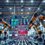 PLC, SCADA, HMI, Actuators, Industrial Robots, Automation Systems