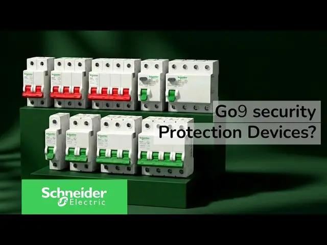 Schneider Electric Go9 Protection Devices for Homes and Small Spaces
