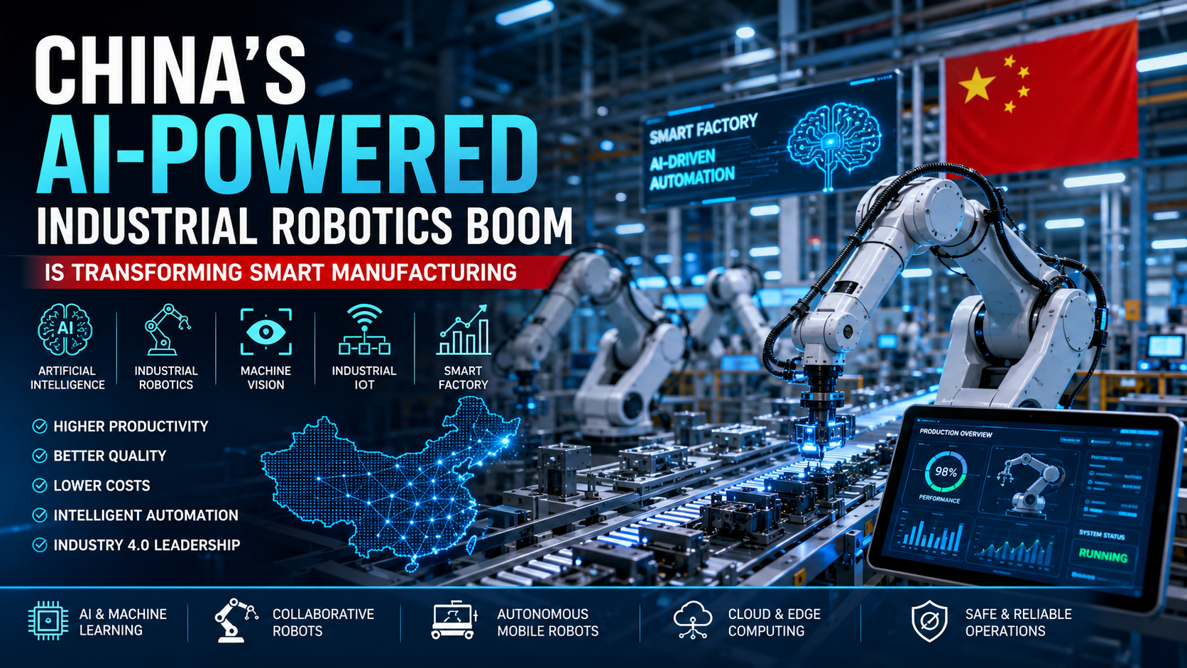 China's AI-Powered Industrial Robotics Boom Is Transforming Smart Manufacturing