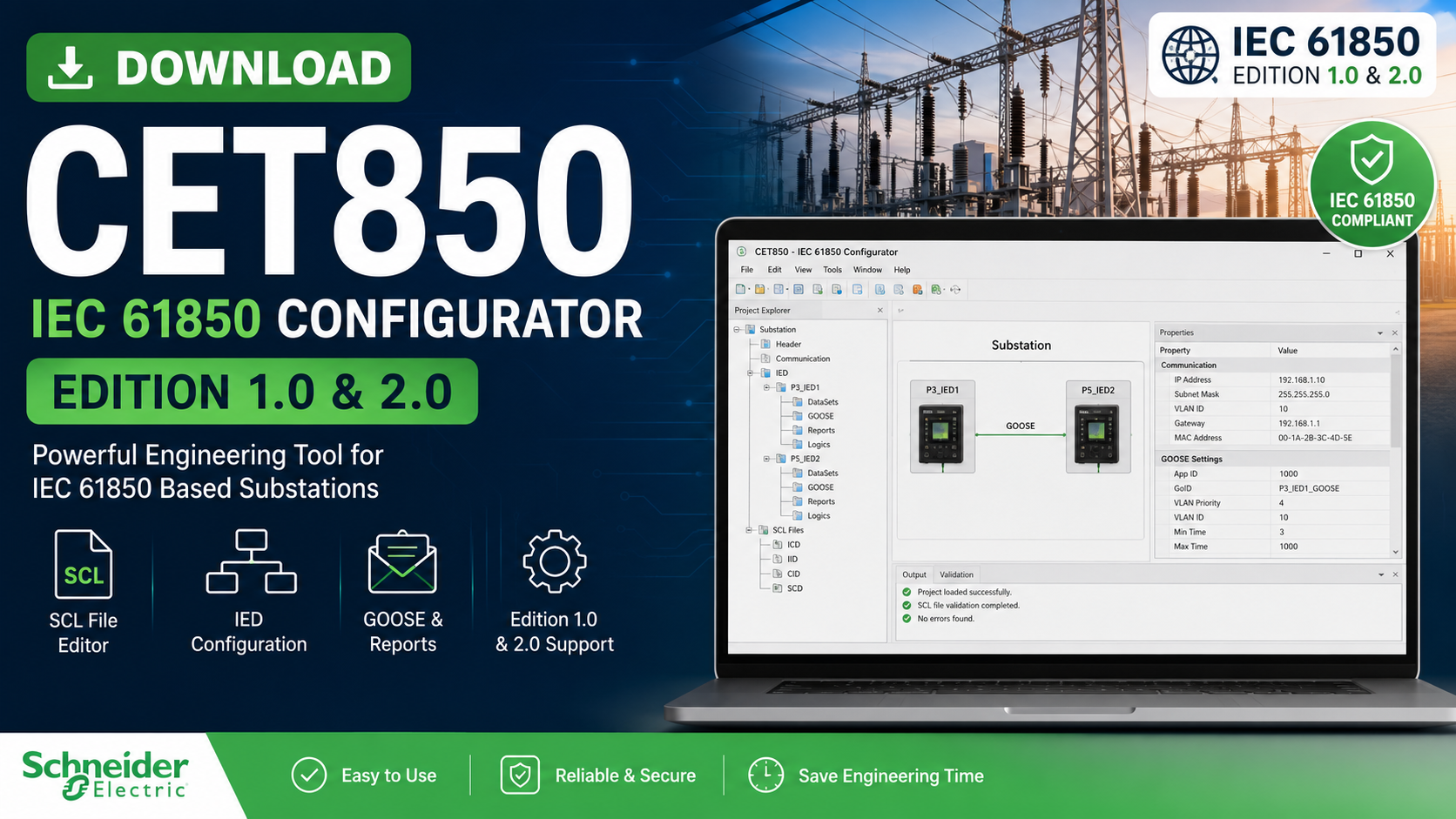 Download CET850 IEC 61850 Configurator