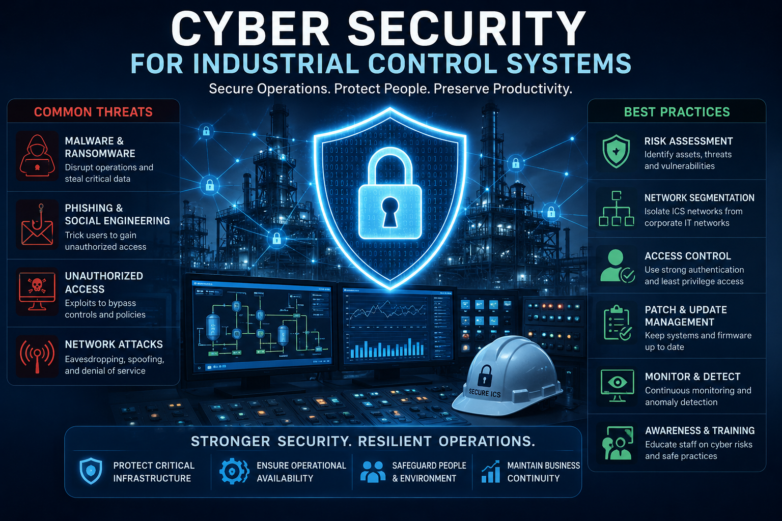 Cyber Security for Industrial Control Systems