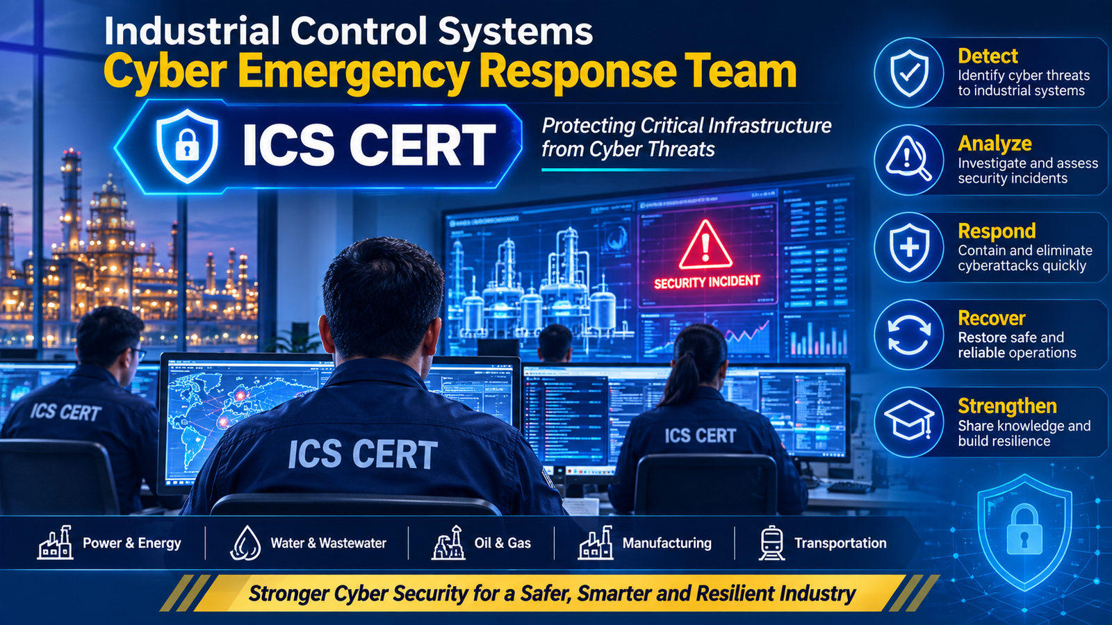 Industrial Control Systems Cyber Emergency Response Team ICS Cert