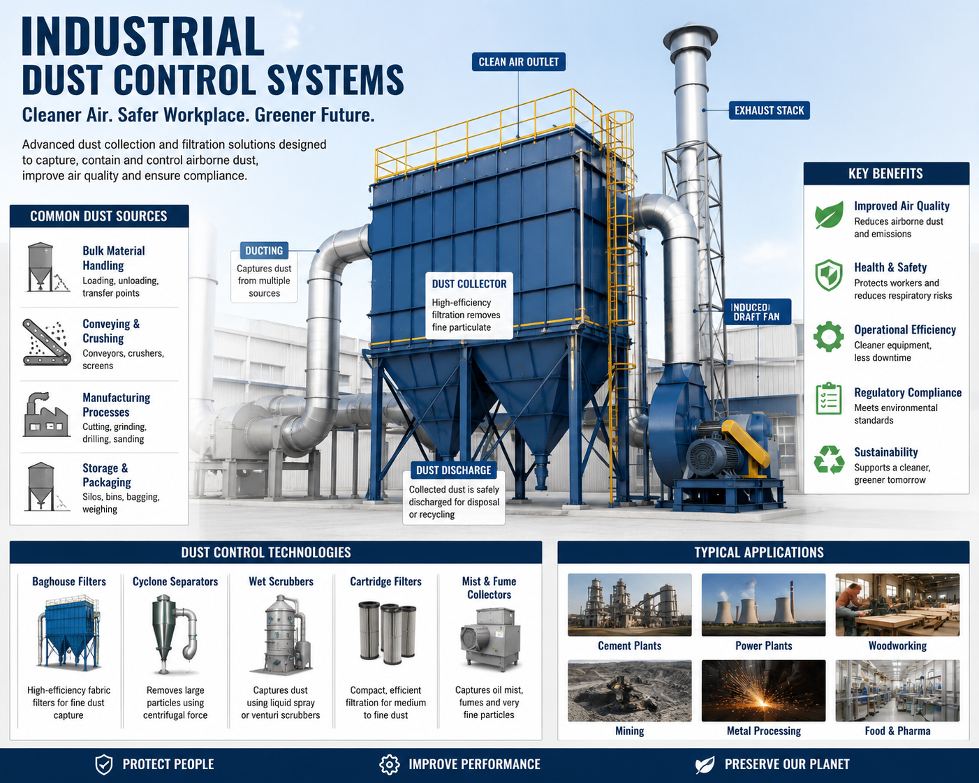 Industrial Dust Control Systems