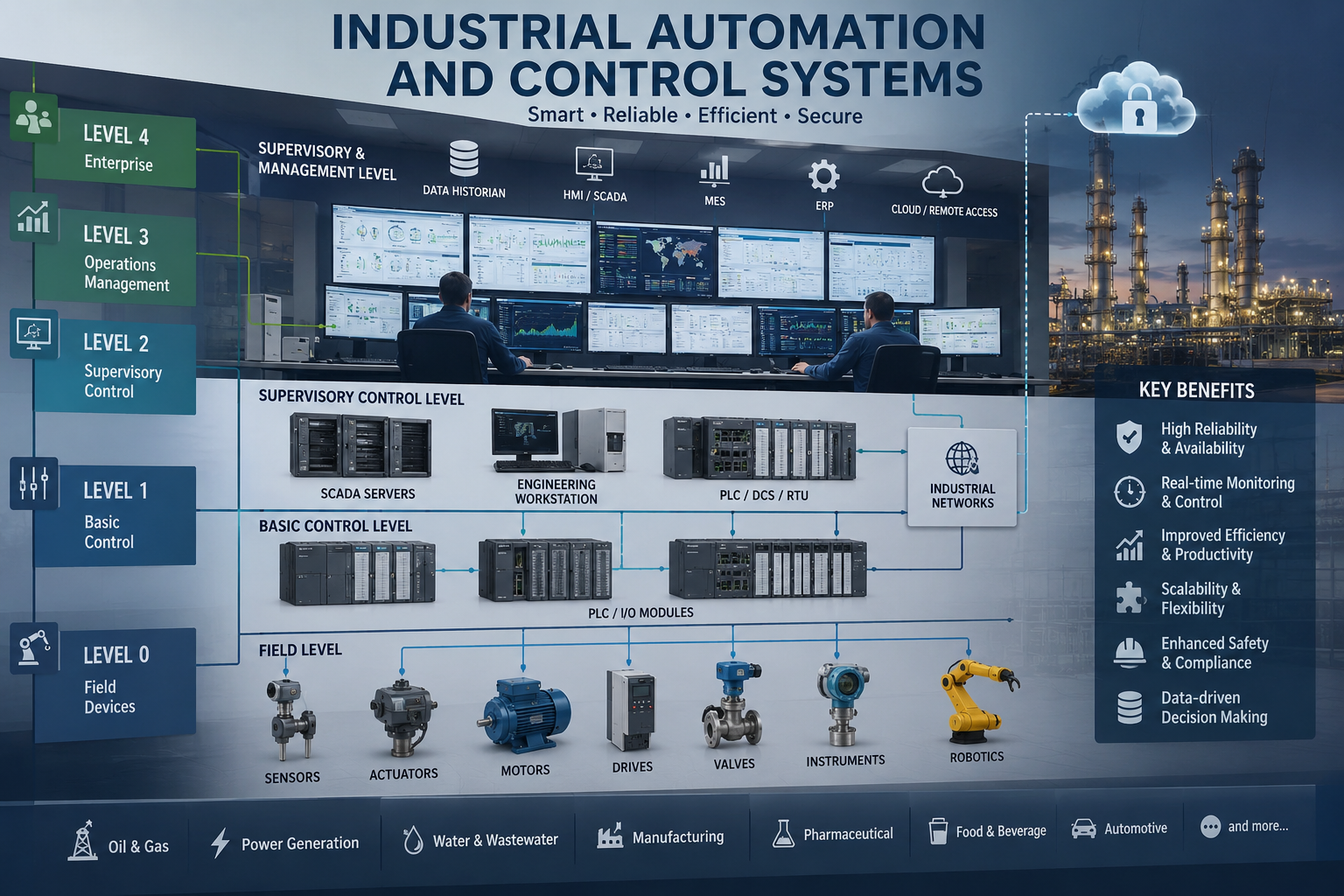 industrial automation and control systems